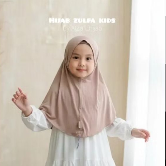 hijab zulfa kids - rayon viscose by alzafi_hijab