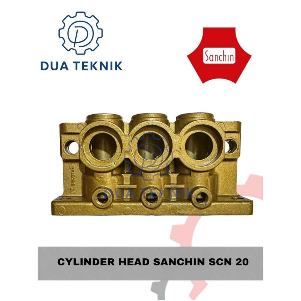 CYLINDER HEAD SANCHIN SCN 20/BLOK SANCHIN SCN 20