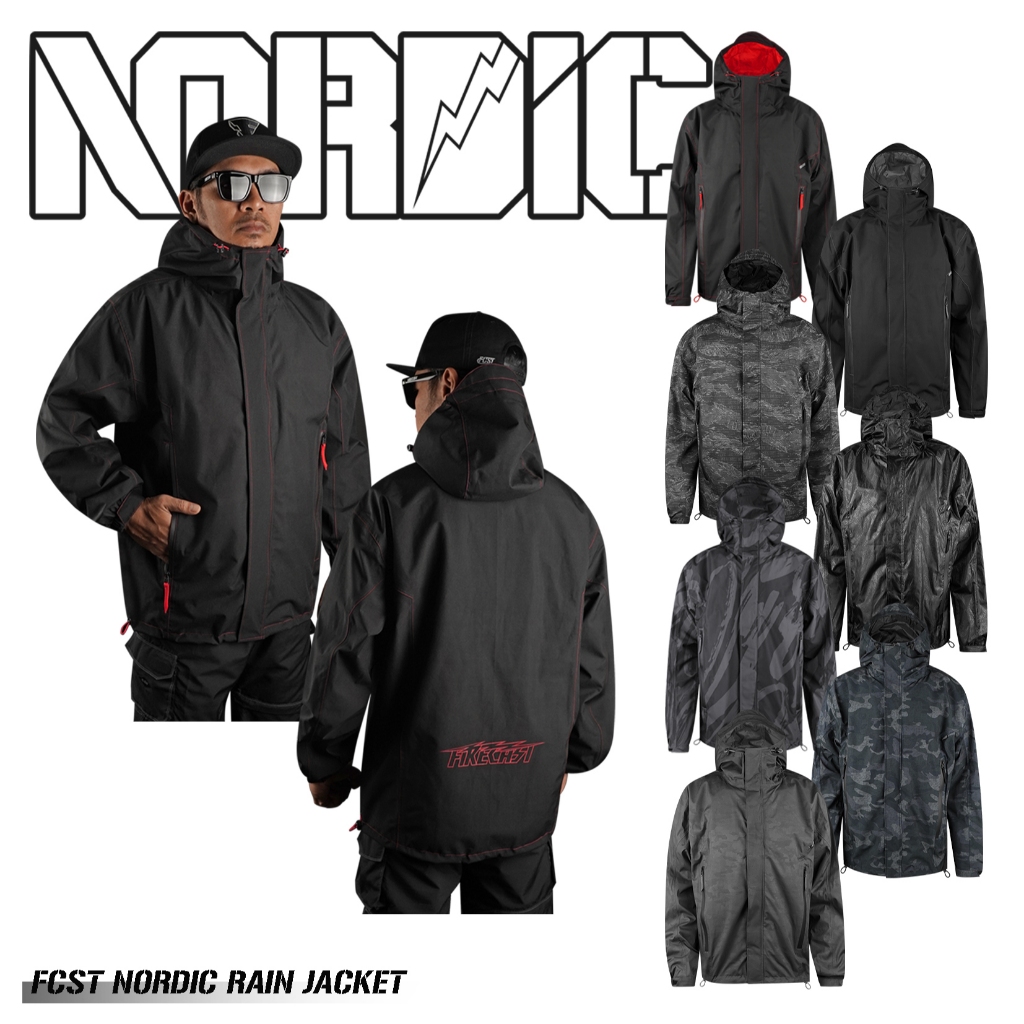 Firecast | Jacket Mancing Waterproof | Nordic Fishing Jacket