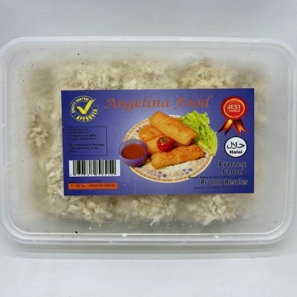 Angelina Risoles Ayam 450g Isi 7 / Risoles Surabaya