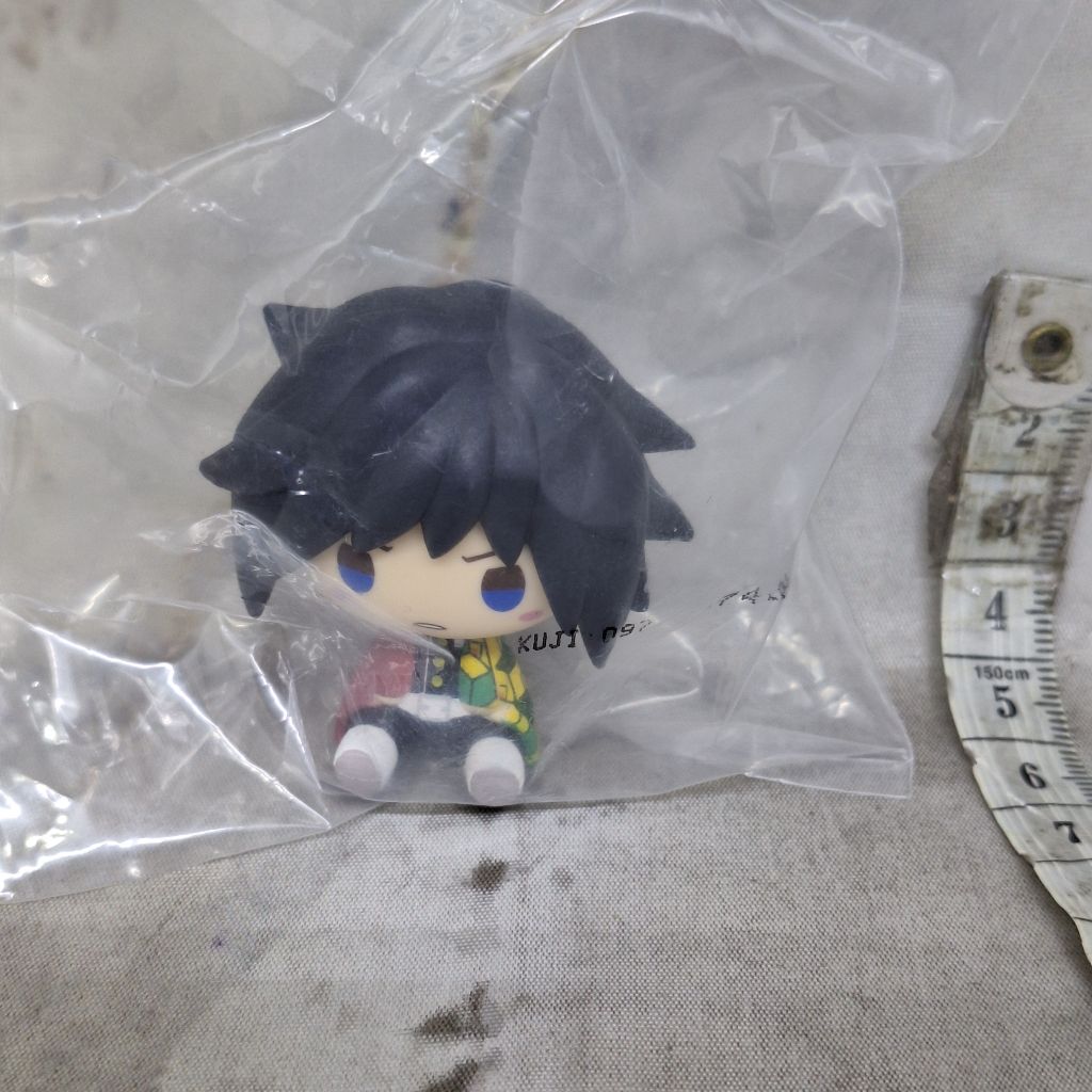 Giyu Tomioka Demon Slayer Chokonokko Mini Figure Ichiban Kuji E Prize Upper Three Kimetsu No Yaiba L