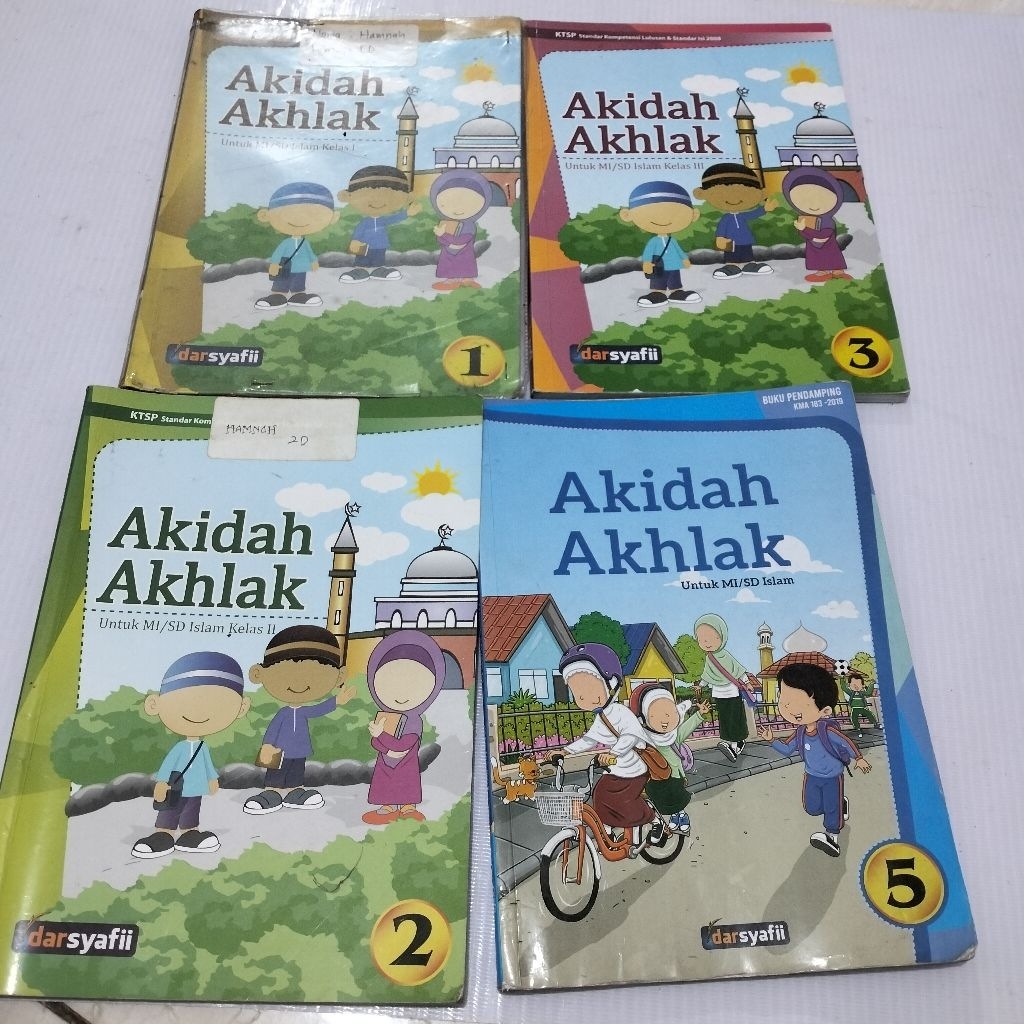 AKIDAH AKHLAK KELAS 1, KELAS 2, KELAS 3, KELAS 5 SD DARSYAFII