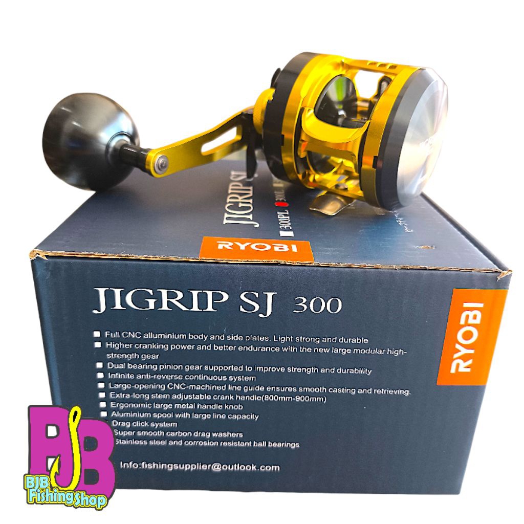 Reel slow jigging Ryobi JIGRIP SJ 300L