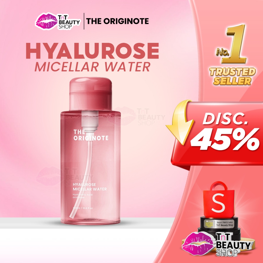 The Originote Hyalurose Micellar Water | Pembersih Wajah | Cleansing Water | TnT Beauty Shop