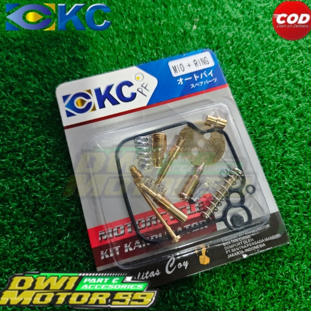 SPUYER KIT REPARKIT PARKIT PLUS KOIN KARBU KARBURATOR MERK KCP MIO SPORTY SMILE SOUL FINO ASLI KC OR