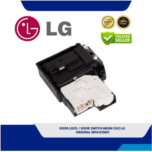 LG Door Lock Door Switch Mesin Cuci FC1208N5W FV1411S5WN Original Baru EBF61315801