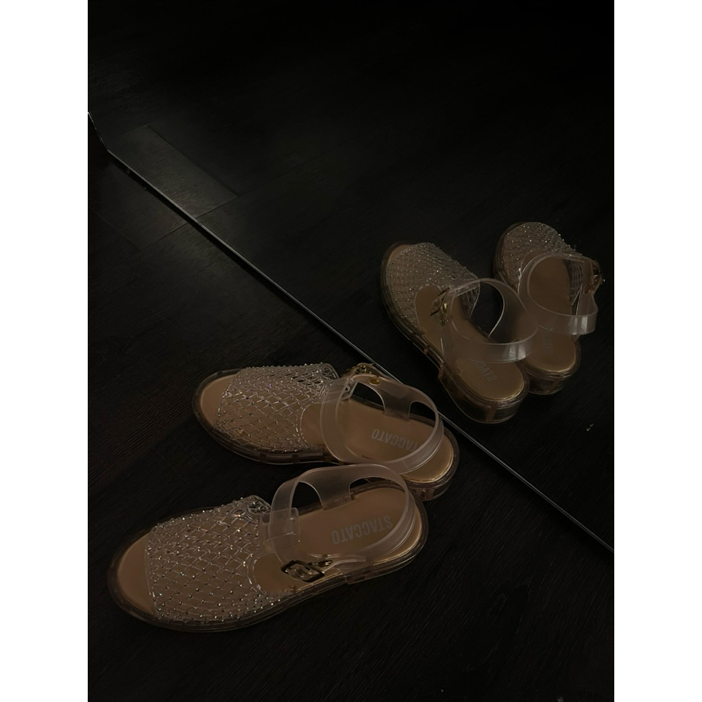 Preloved Staccato Sandal Jelly sz 38 (BOOKED JANGAN DI CO)