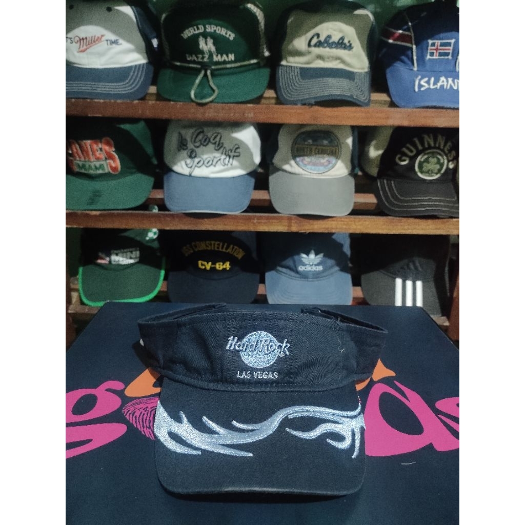 Gorro Racing Team Blue Hard Rock Las Vegas Superman Hat