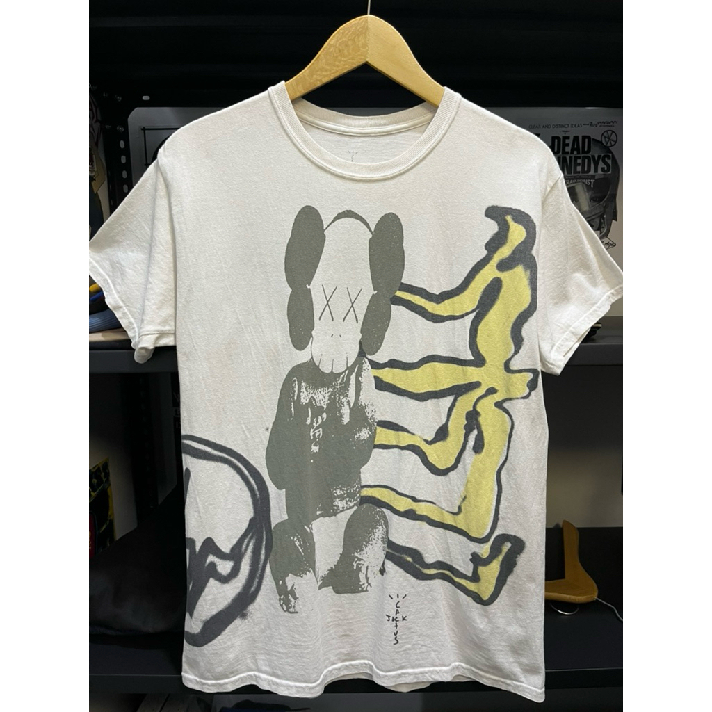Kaos Travis Scott x Cactus Jack x Kaws 100% Original