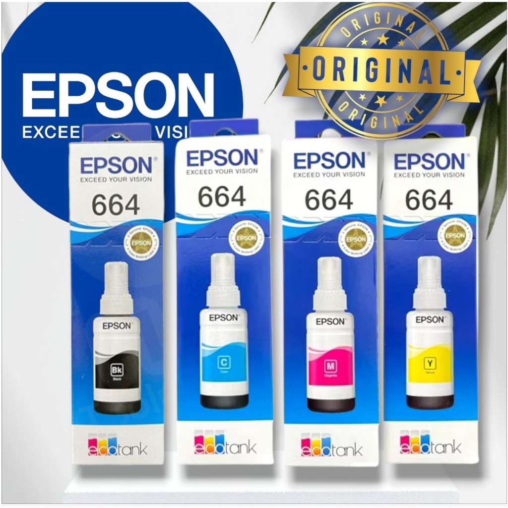 tinta printer Epson 664  original