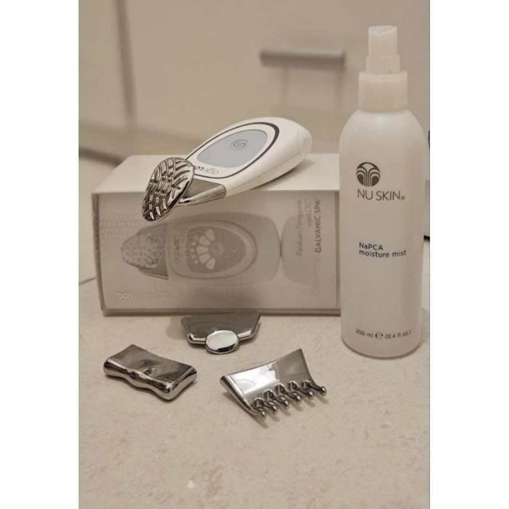 preloved galvanic spa setrika wajah ori 100%