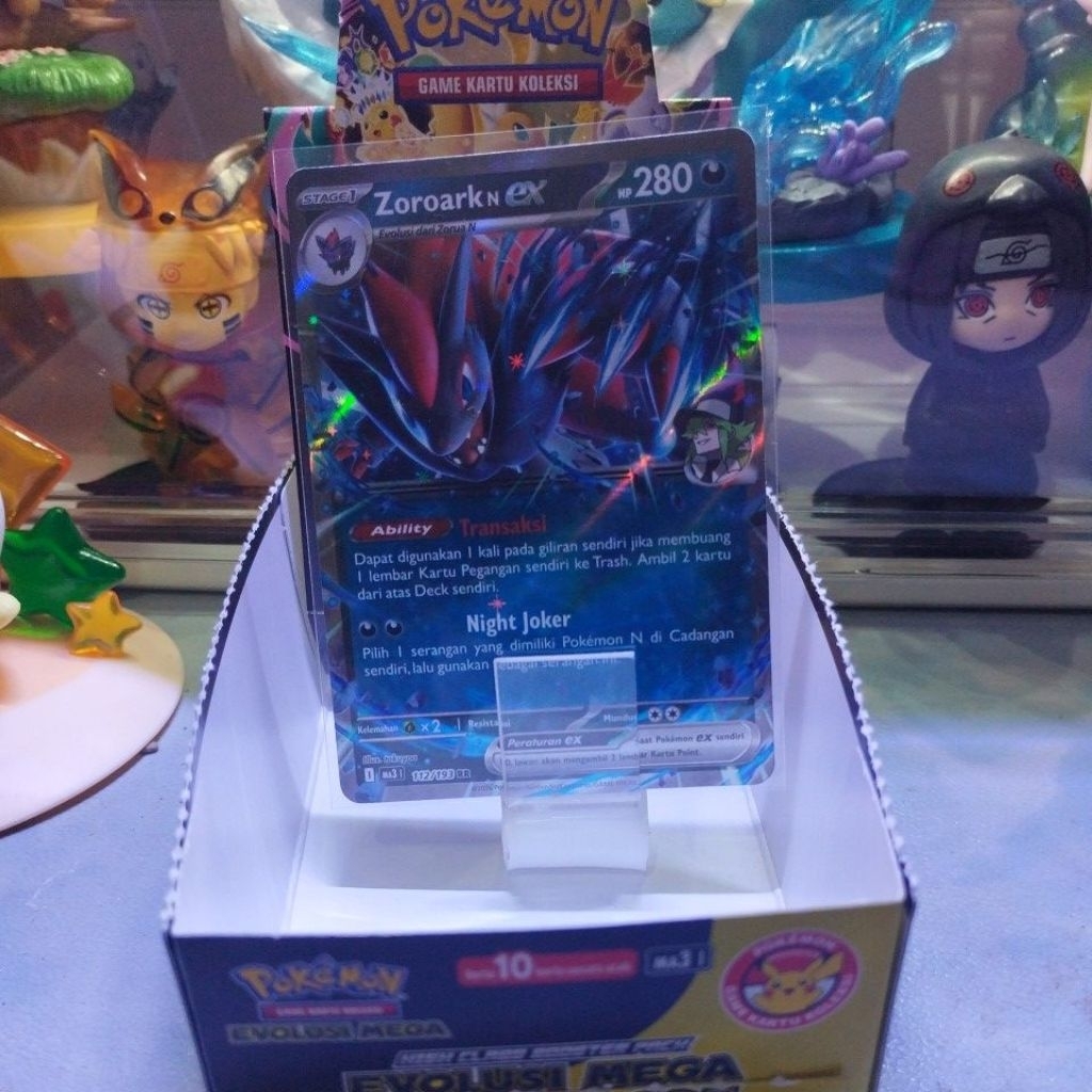 ZOROARK N EX RR MEGA IMPIAN
