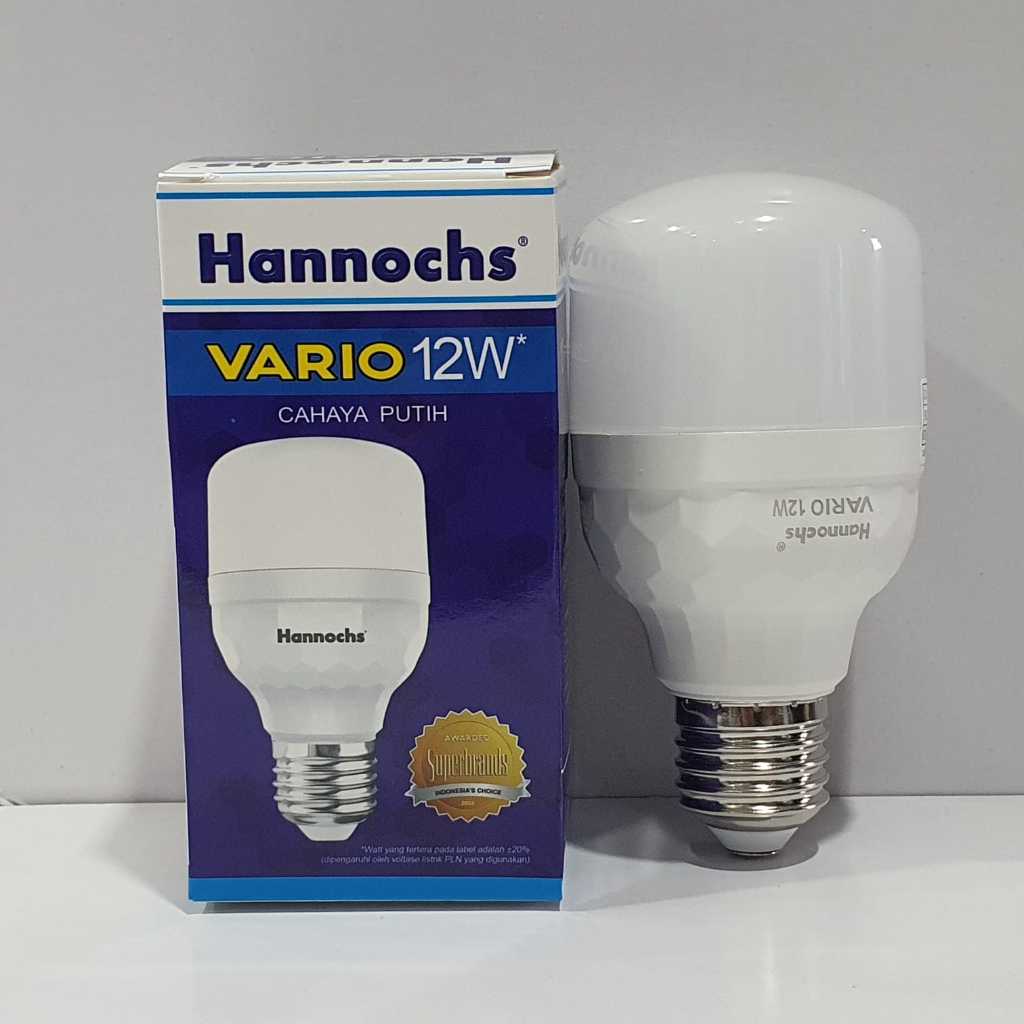 Lampu Led Hannochs Vario 12 Watt - Bola Lampu Led Rumah Super Terang