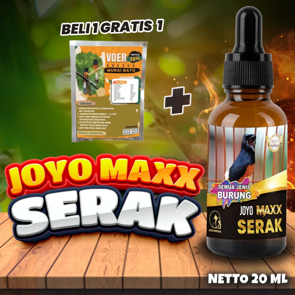 OBAT BURUNG SERAK | VITAMIN BURUNG | TENGGOROKAN SERAK | SUARA SERAK | MENGEMBALIKAN SUARA SERAK | M
