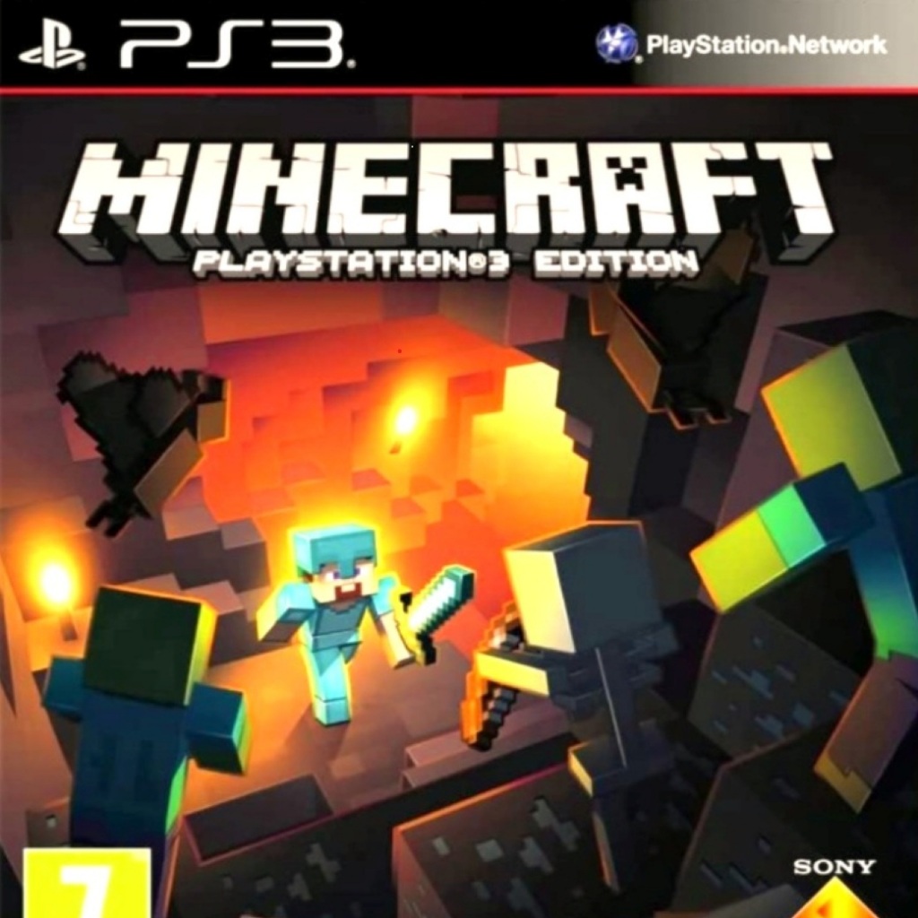 DVD Game PS3 Hen/CFW Minecraft PS3 Edition