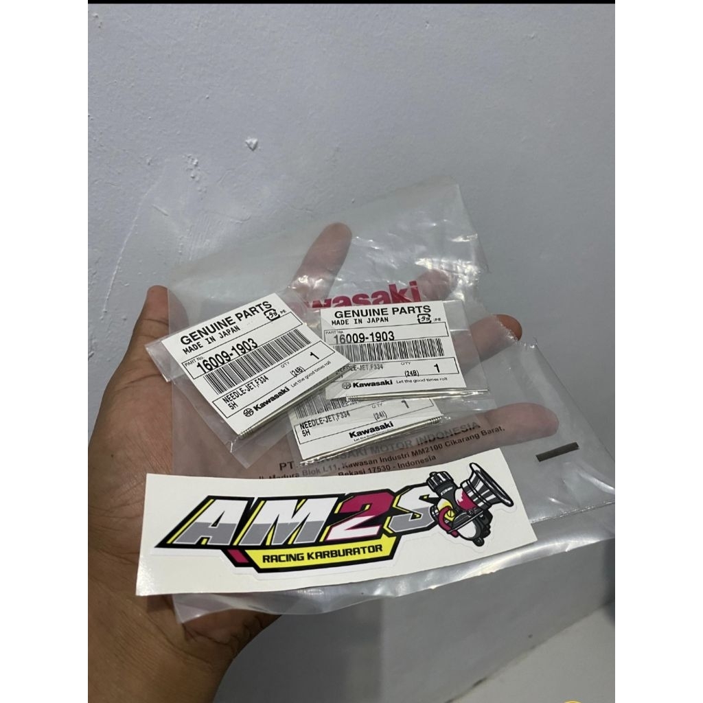 Jarum skep karbu pwl26 ninja KIS original