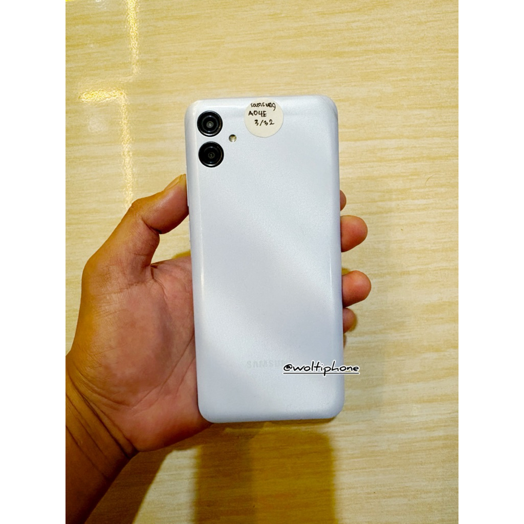 SAMSUNG GALAXY A04E 3/32 ORIGINAL 4 LTE HANDPHONE ANDROID SECOND MURAH