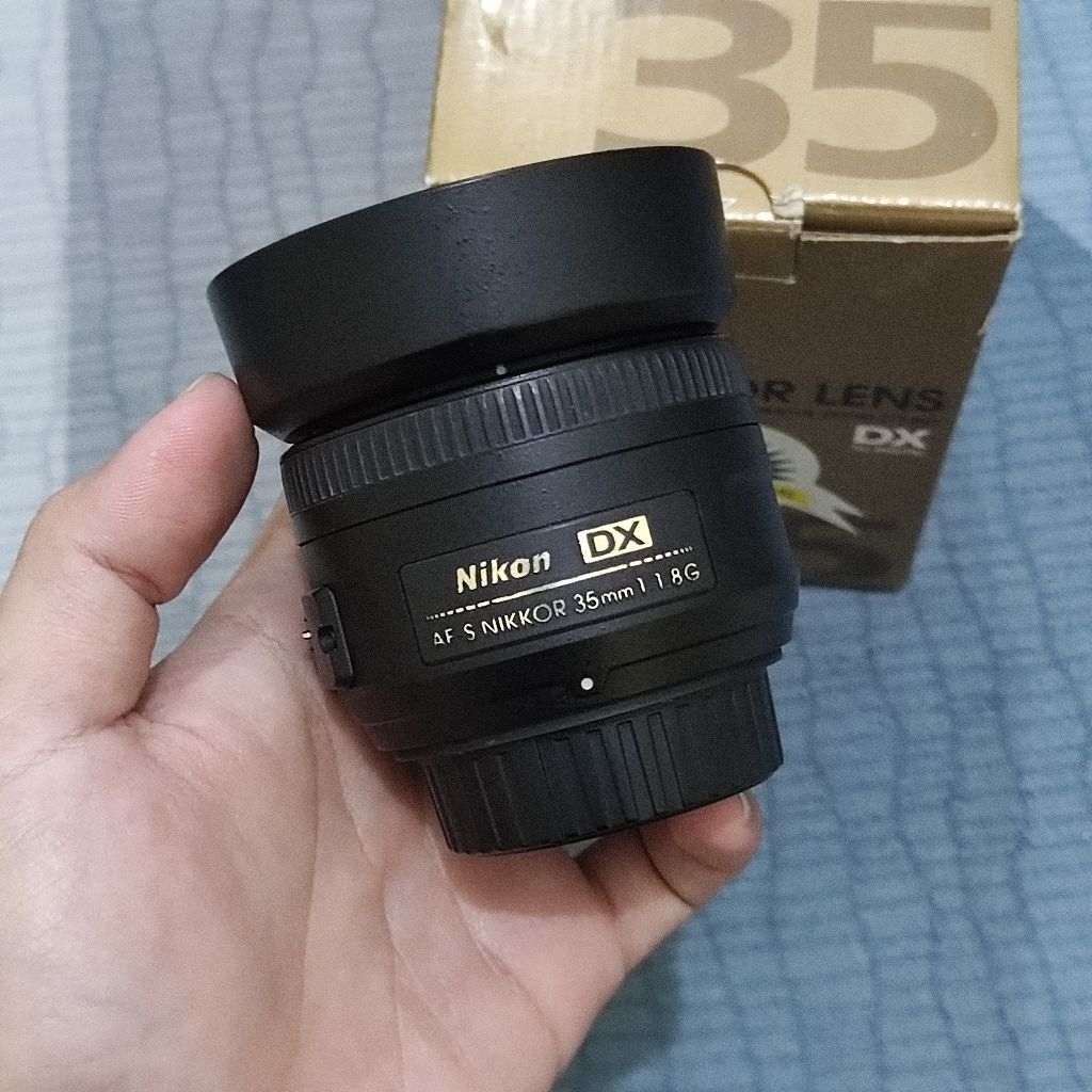 LENSA FIX NIKON AFS 35MM F1.8