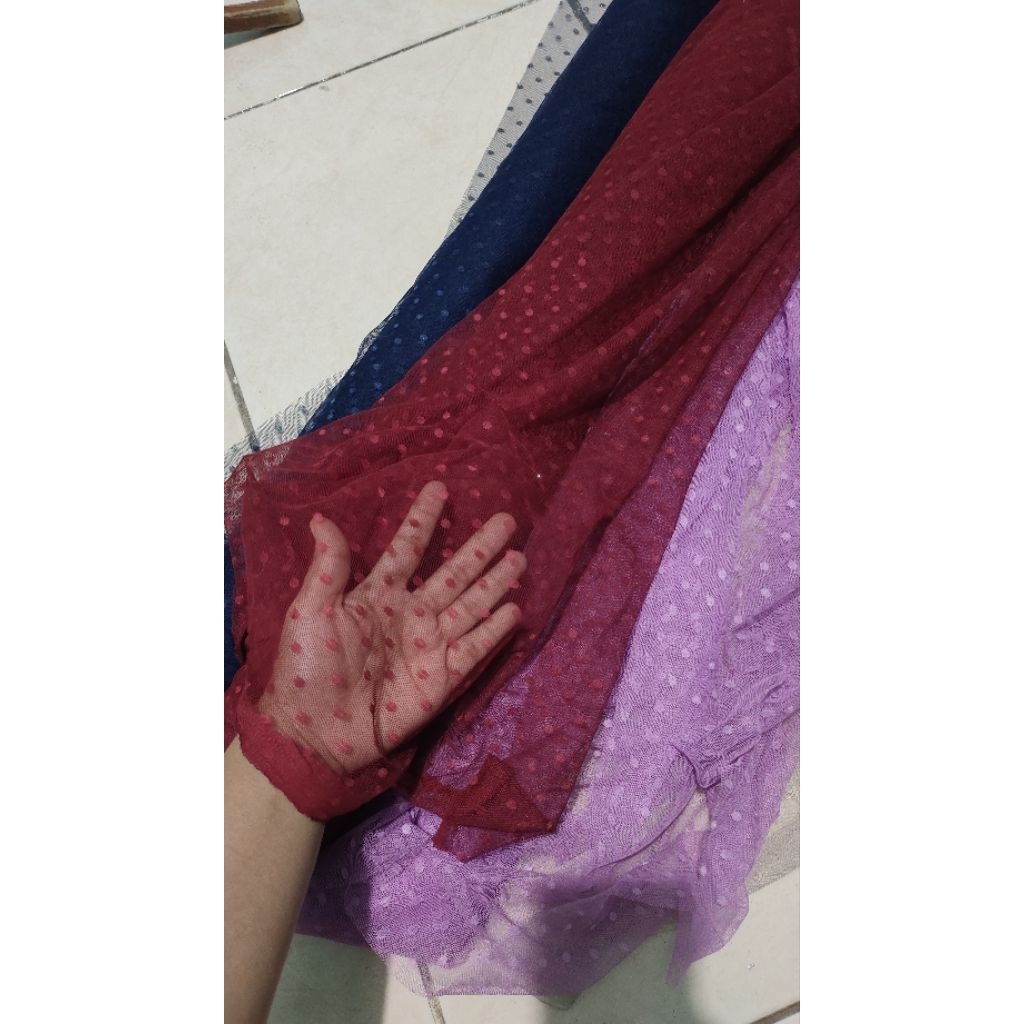 TILE POLKADOT, TILE HALUS POLKADOT, KAIN TILE DOT