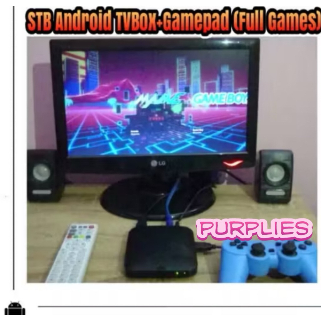 STB Android TV Box+Gamepad (Full Games)