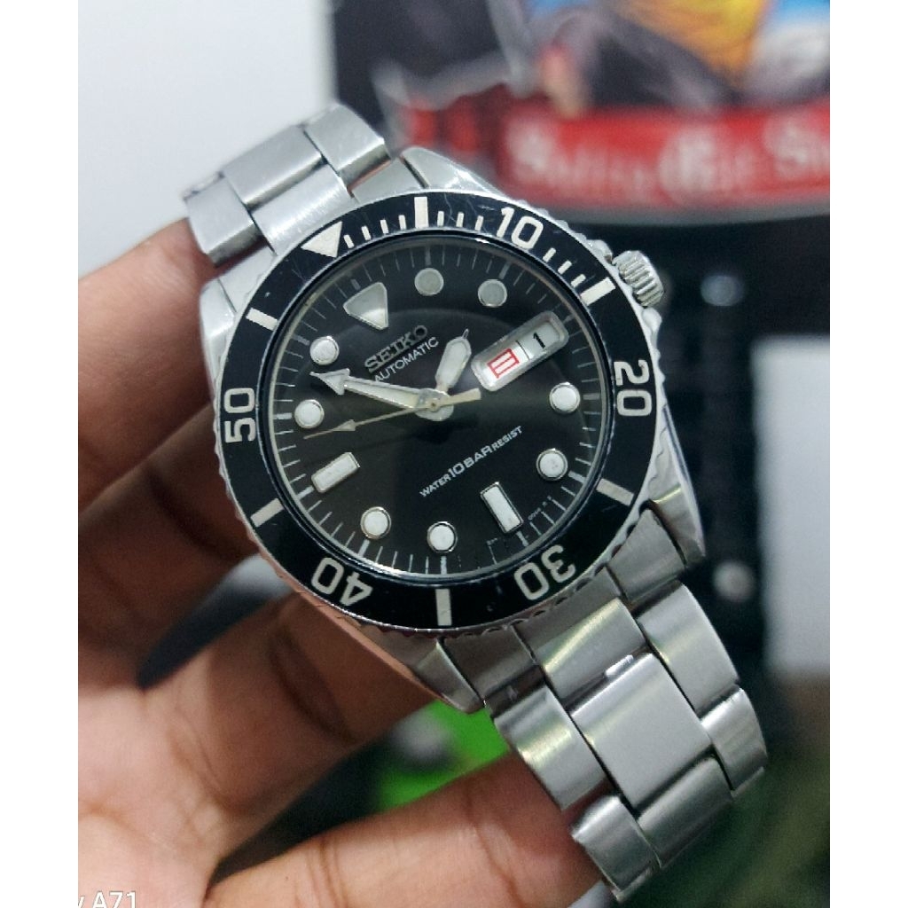 Jam Tangan Seiko Diver Automatic Original SKX023 7S26 0050 Vintage
