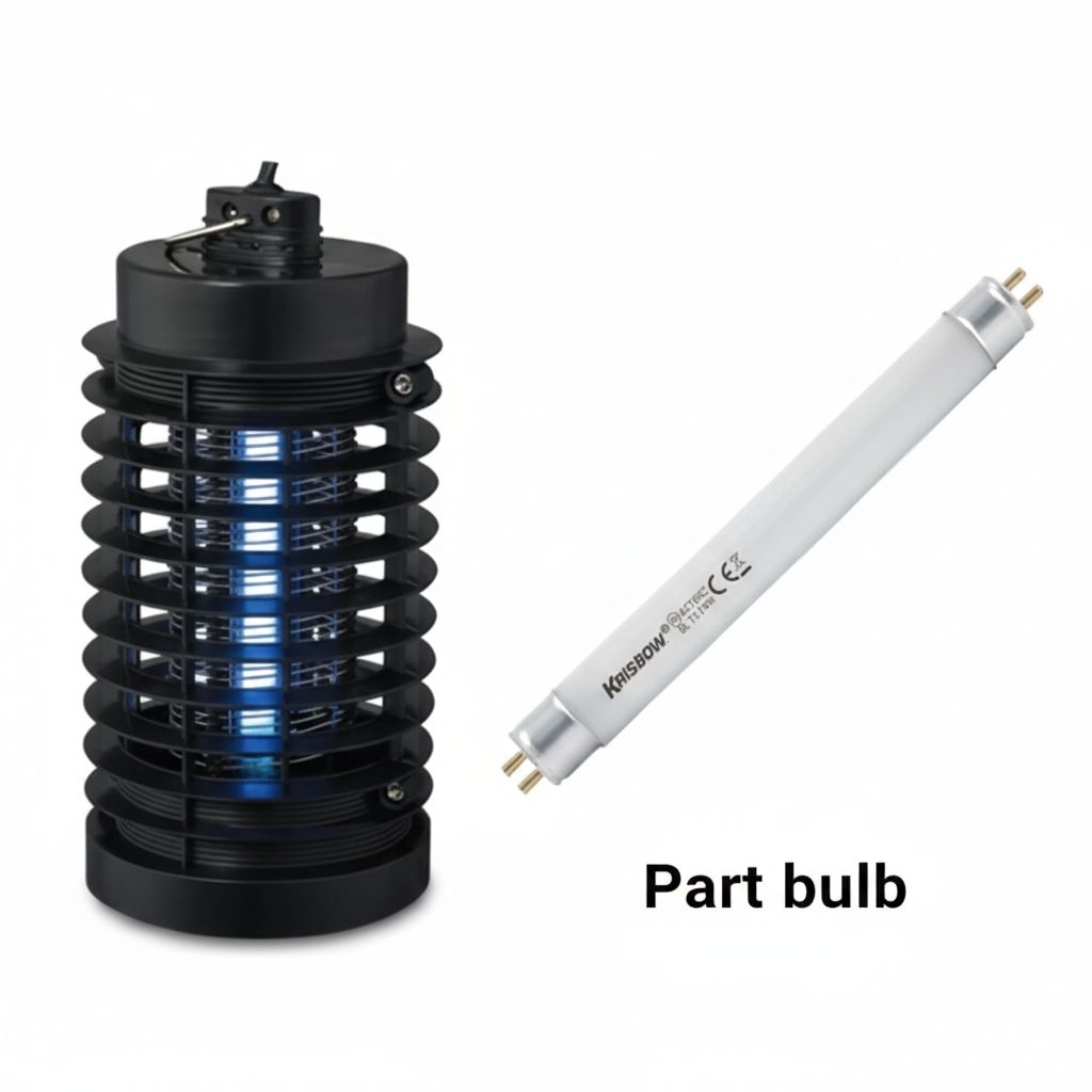 Part bohlam perangkap nyamuk Krisbow Lampu Uv Perangkap Nyamuk 4 Watt