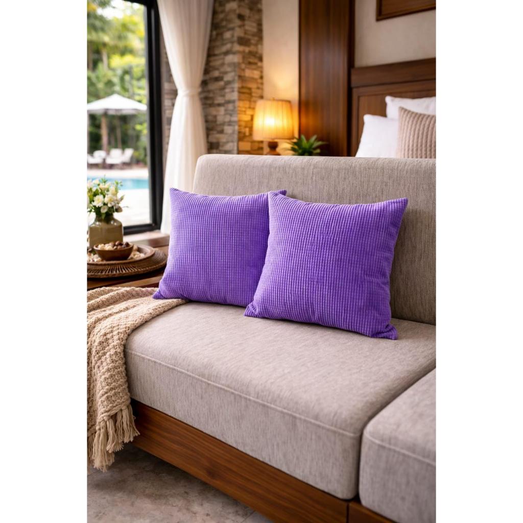 Sarung Bantal Sofa Kain Blanket / Selimut