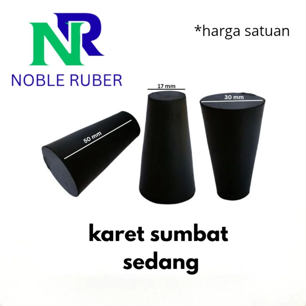 KARET SUMBAT SEDANG TUTUP BAK MANDI/STOPER SEDANG