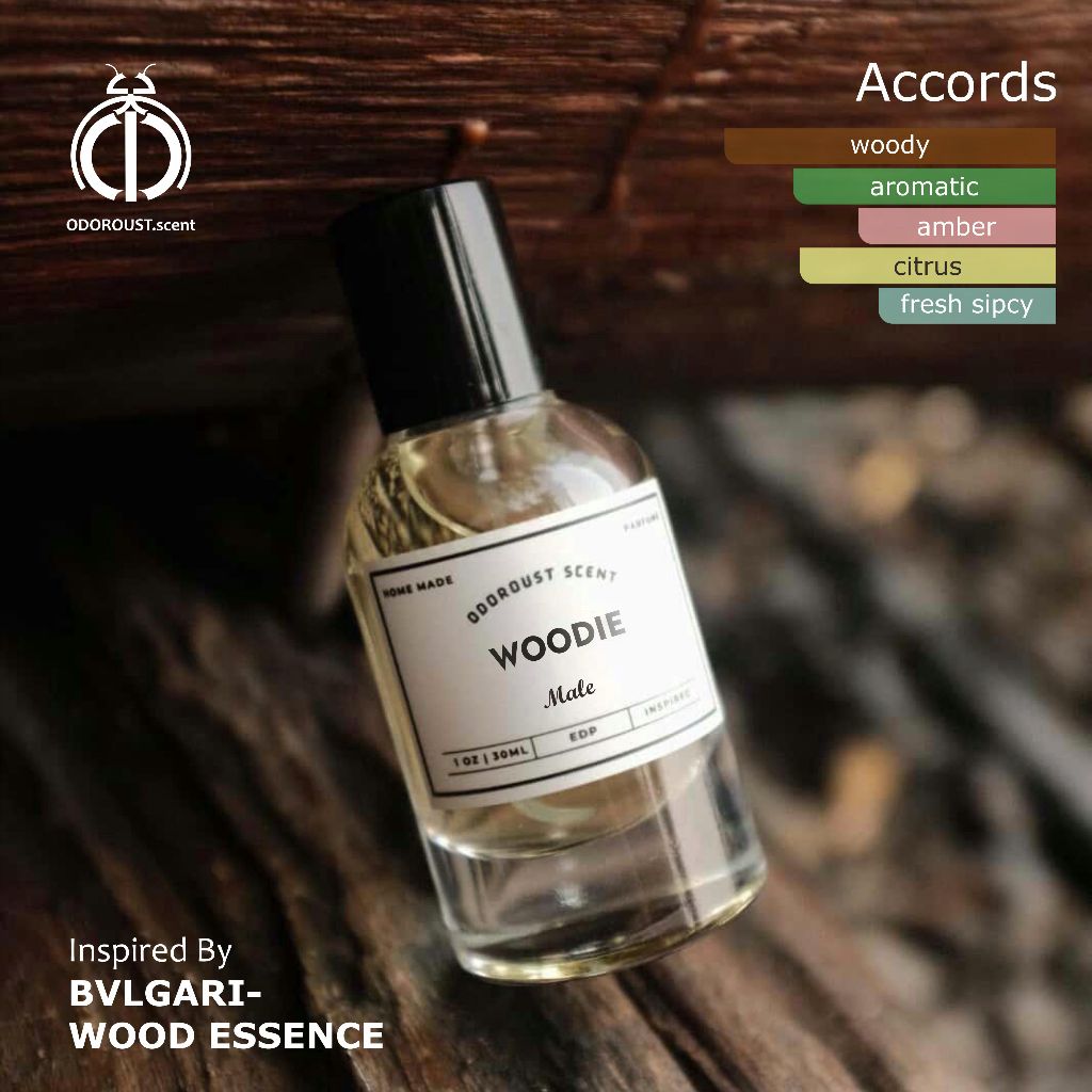 Parfum PRIA tahan lama murah 30 ml Odoroust - WOODIE inspired by B*LG*R1- W00D ES3NC3