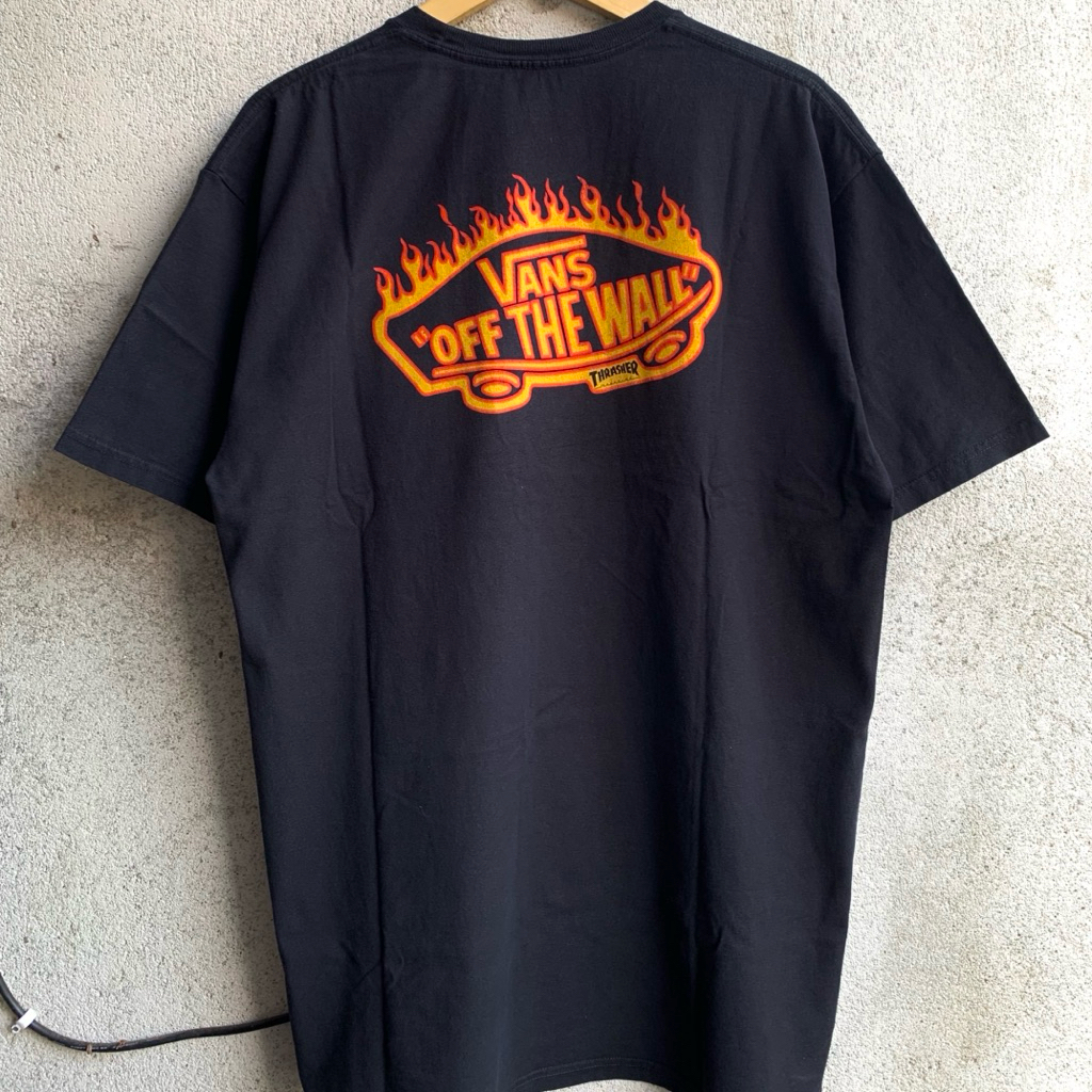 T-shirt Ven x Thrasher • Size L • Streetwear Pria Original