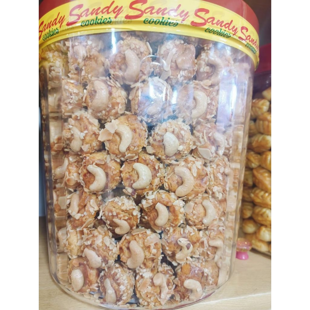 SANDY COOKIES APRICOT ALMOND MEDE PREMIUM 100GRAM