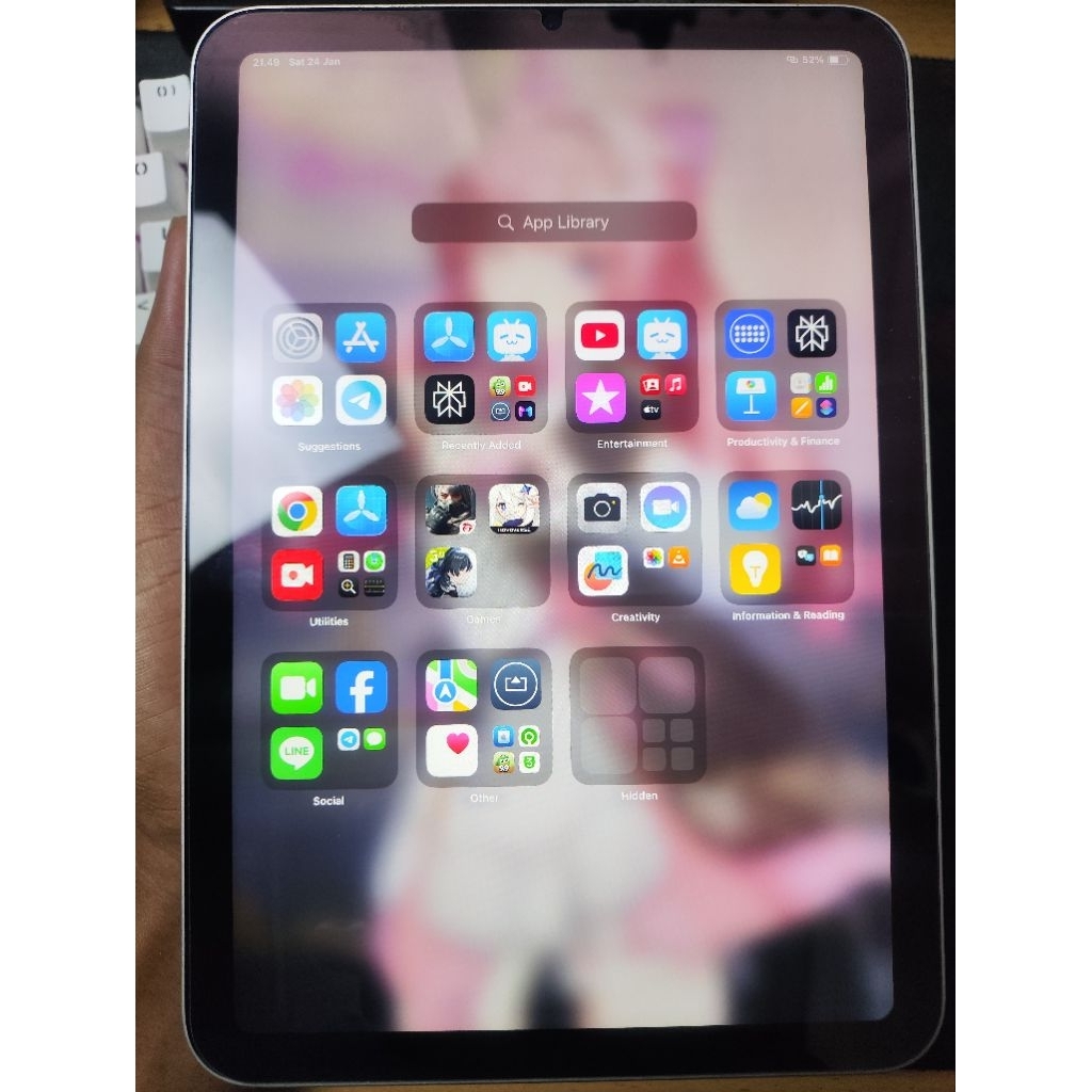 Ipad Mini 6 256GB Second Like New Super Mulus