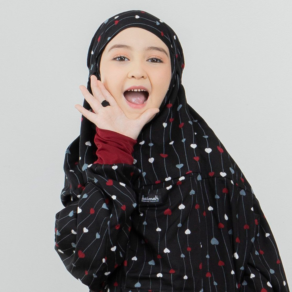 TERLARIS MUKENAH ANAK TERUSAN (XL) MANSET HADHROMAUT YABASMAH COLLECTION / BASMAH / MUKENAH ANAK PRE