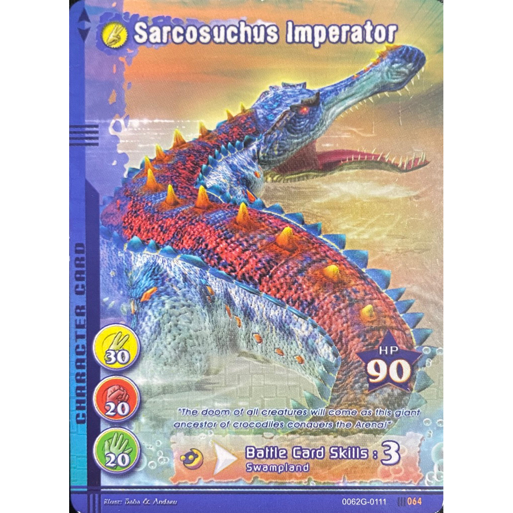 Dino Duel Masters Sarcosuchus Imperator