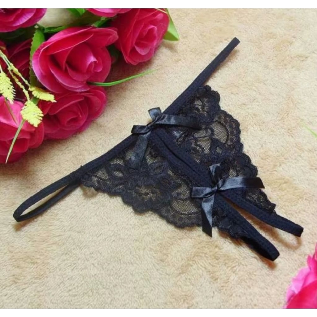 SEXY CELANA DALAM WANITA G STRING BOLONG TENGAH