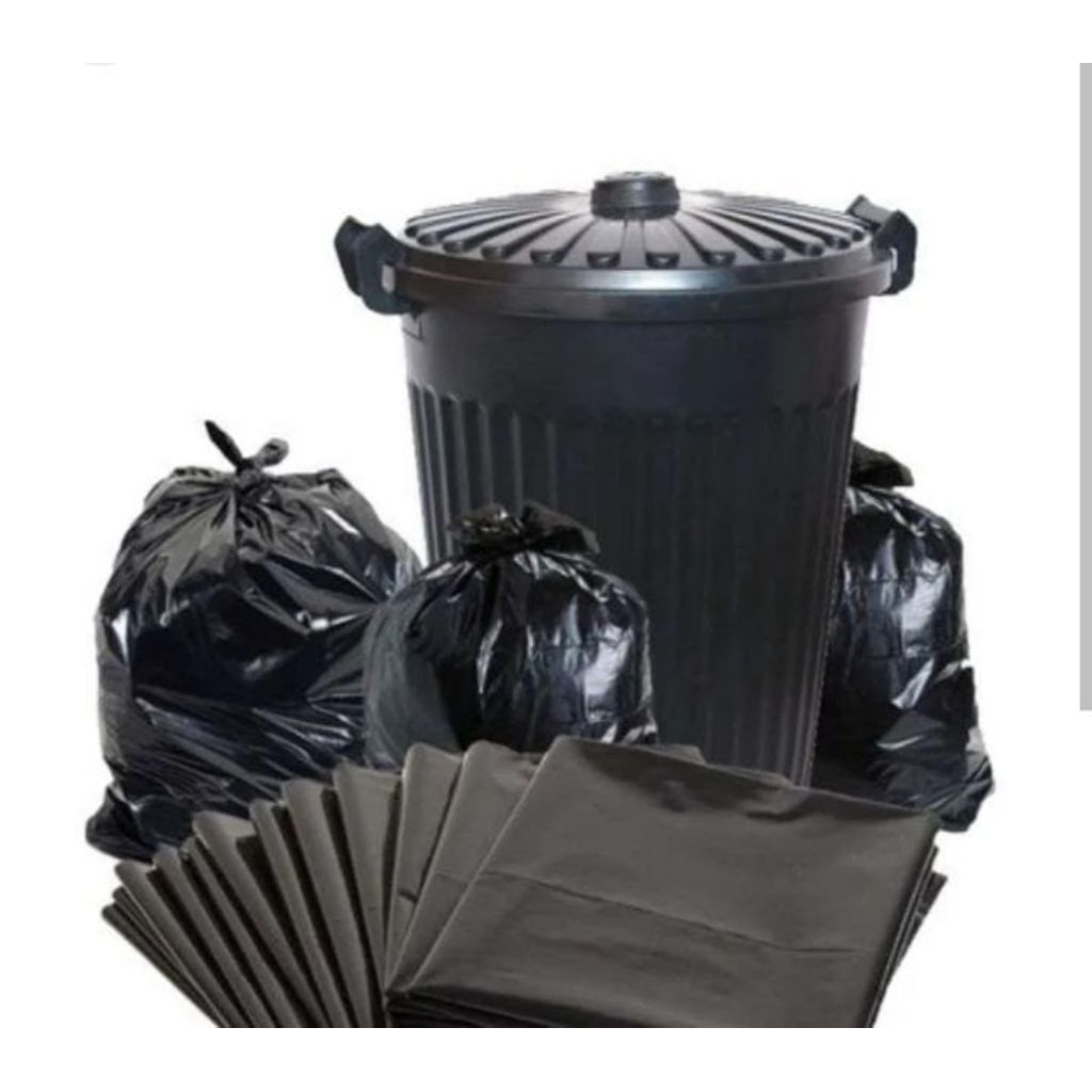 Kantong Plastik Sampah Hitam Besar Tebal
