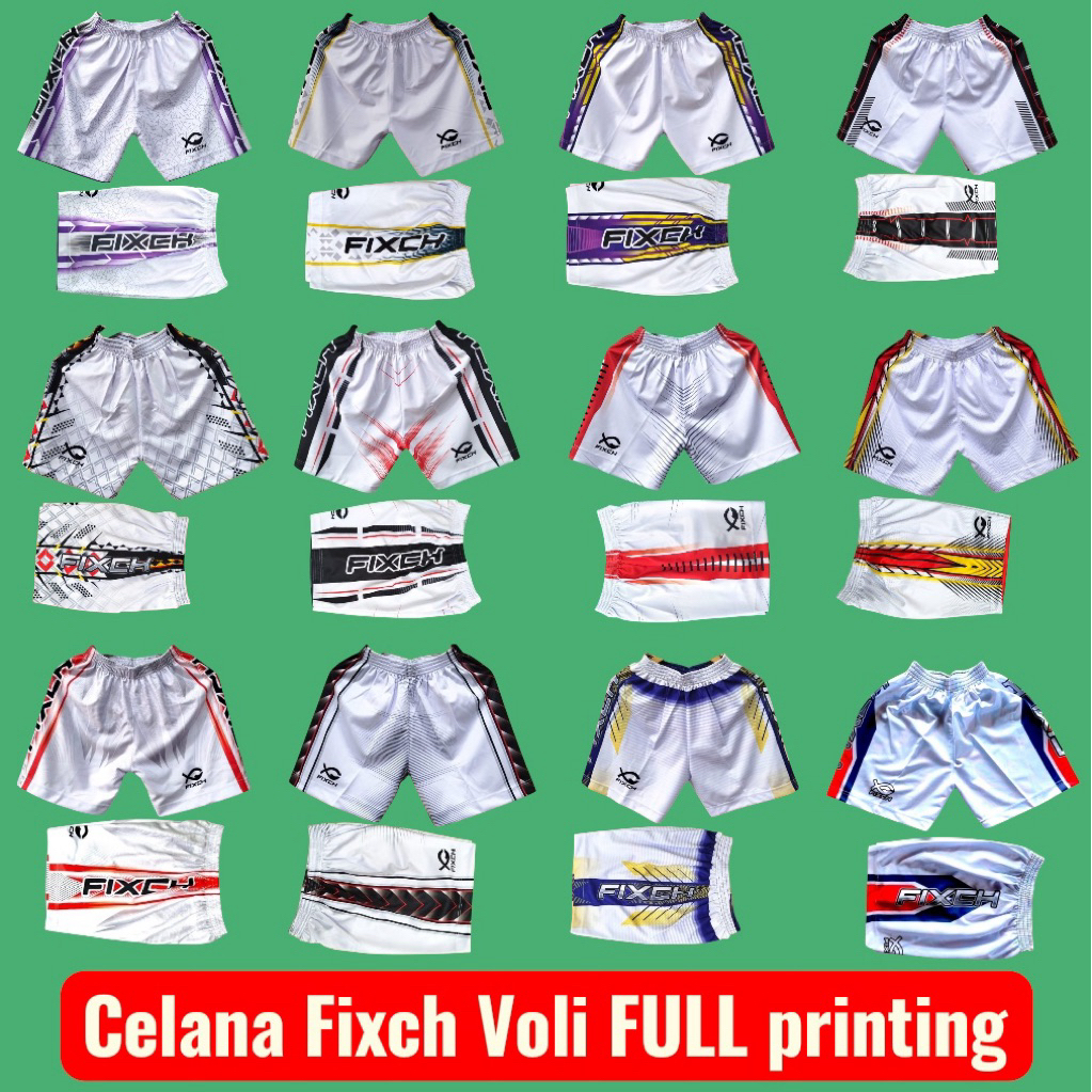 CELANA voli full printing VOLI CELANA TARKAM VOLI FIXCH VOLI CELANA FIXCH VOLI OLAHRAGA  FIXCH VOLI
