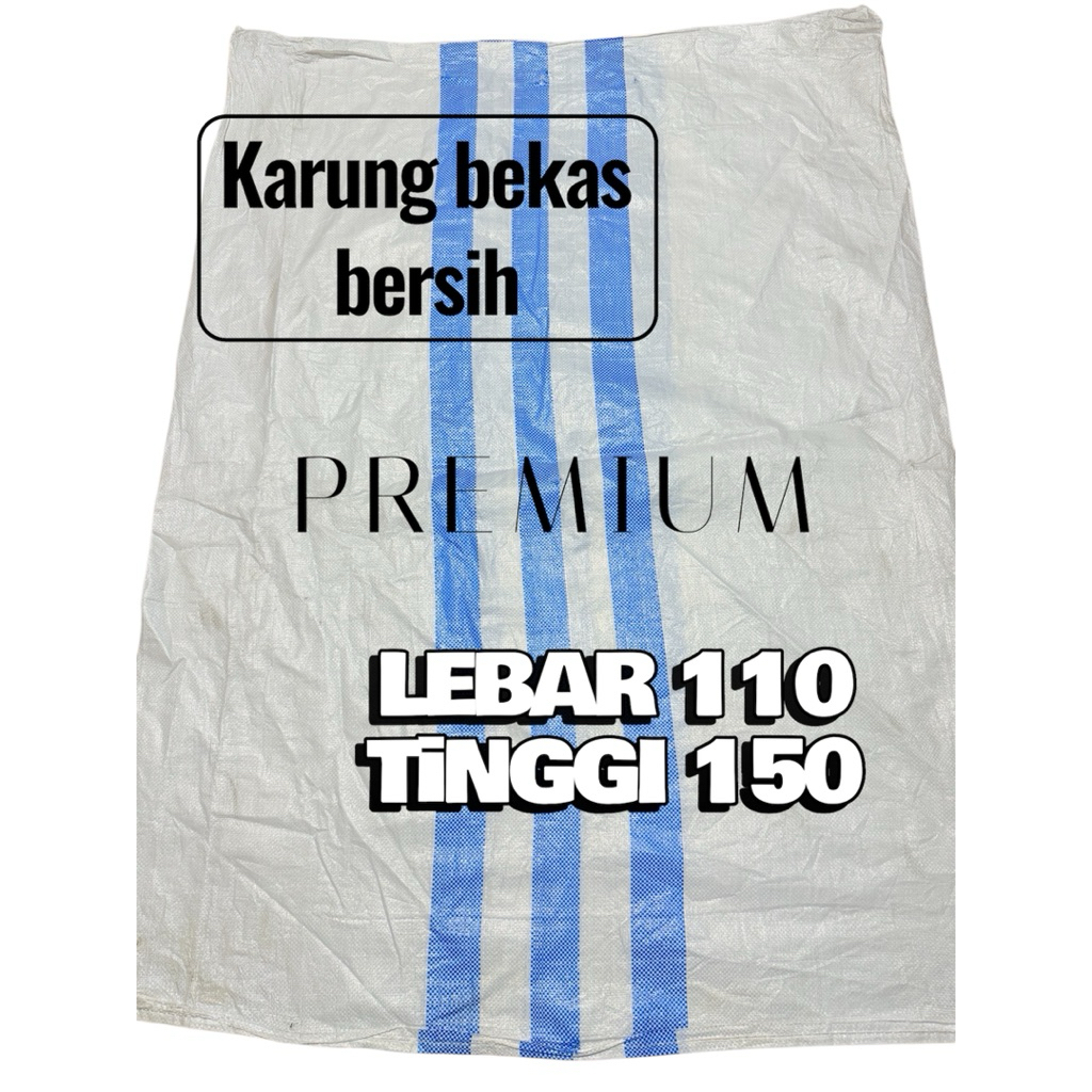 KARUNG BEKAS 110X150 COCOK UNTUK PACKING SEPATU,TAS,BAJU DLL