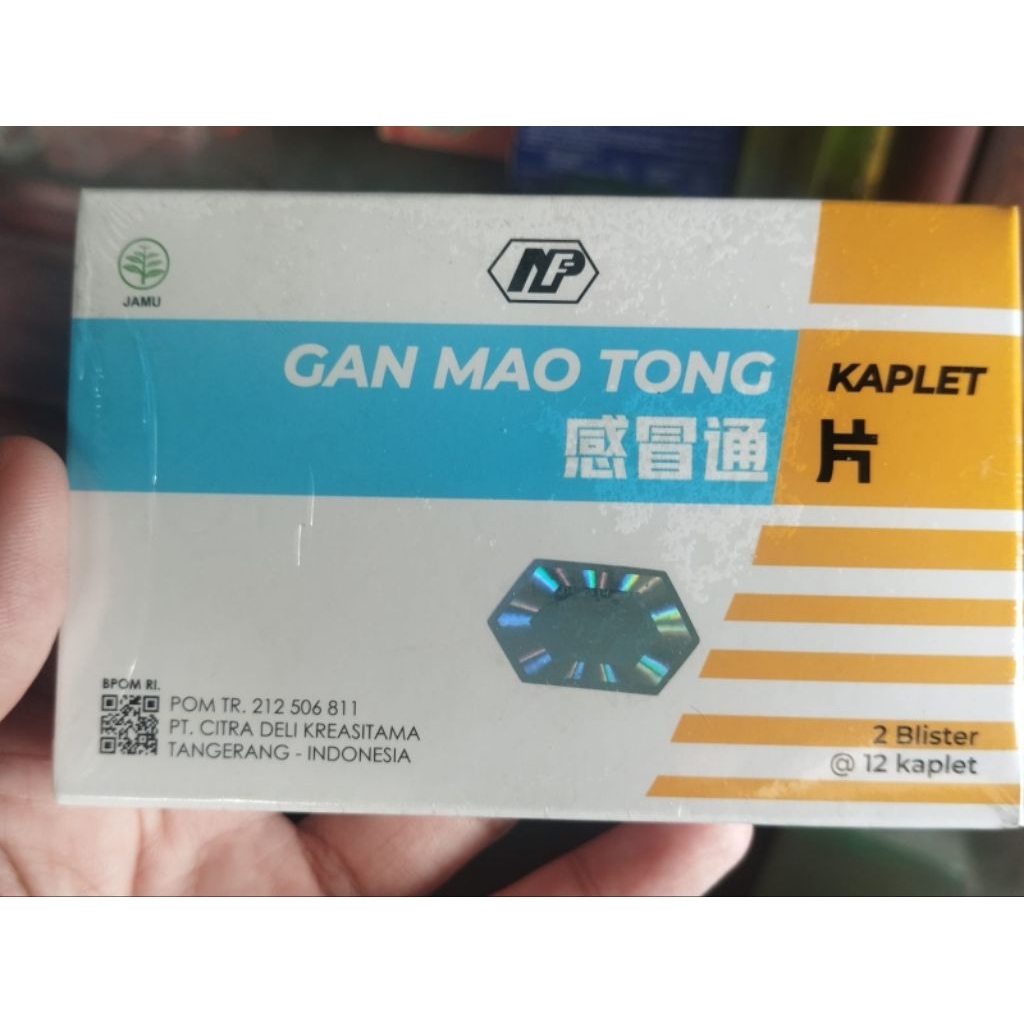 Gan Mao Tong Kaplet. Mengatasi Flu, Demam, Sakit Tenggorokan
