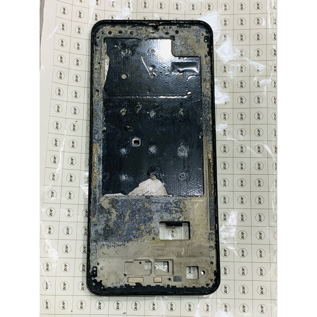 frame tulang tatakan lcd vivo y51 2020 asli ori copotan