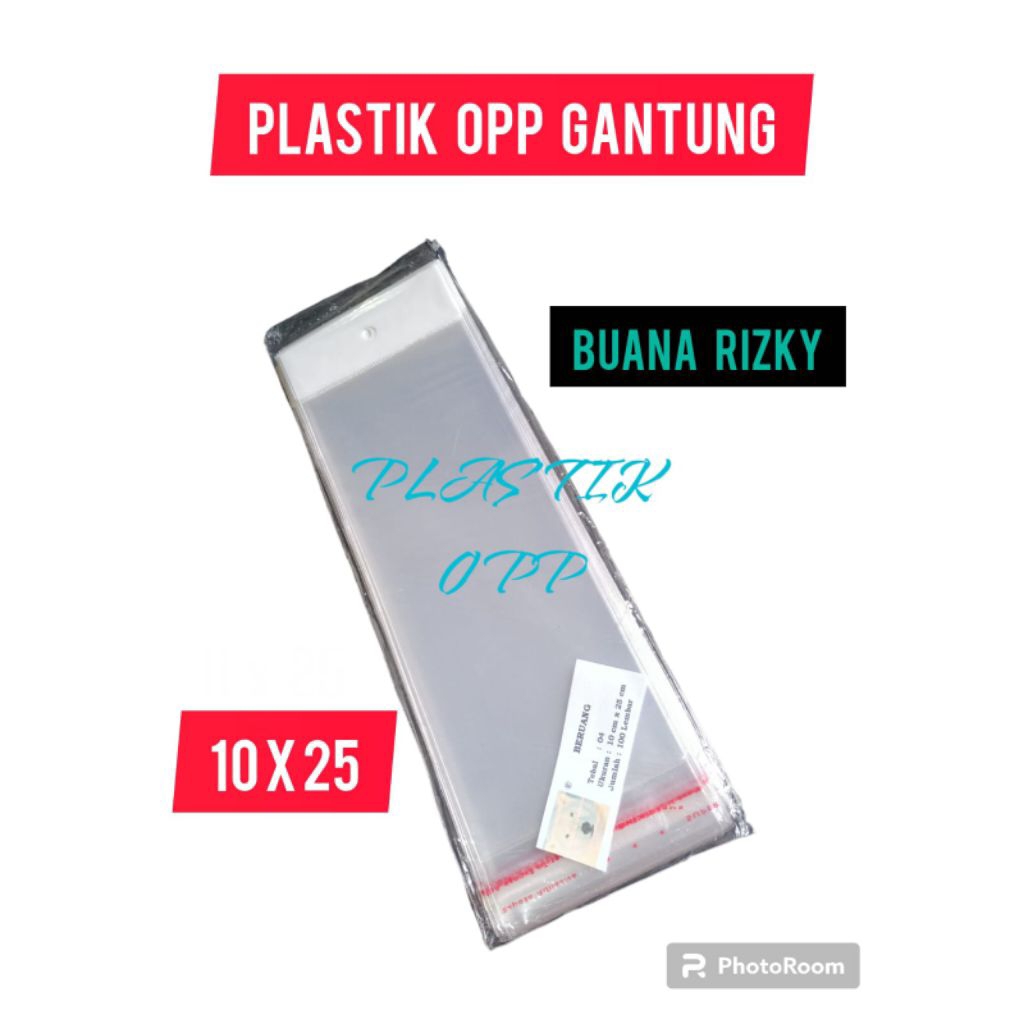 Plastik Opp Display 10x25 - Plastik Opp Perlis 10 x 25