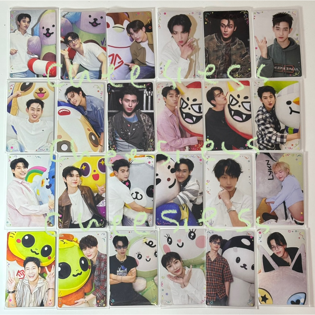 OFFICIAL photocard pc bookfair happy fambonds naiin 2026 gmmtv jimmysea williamest pondphuwin jossga