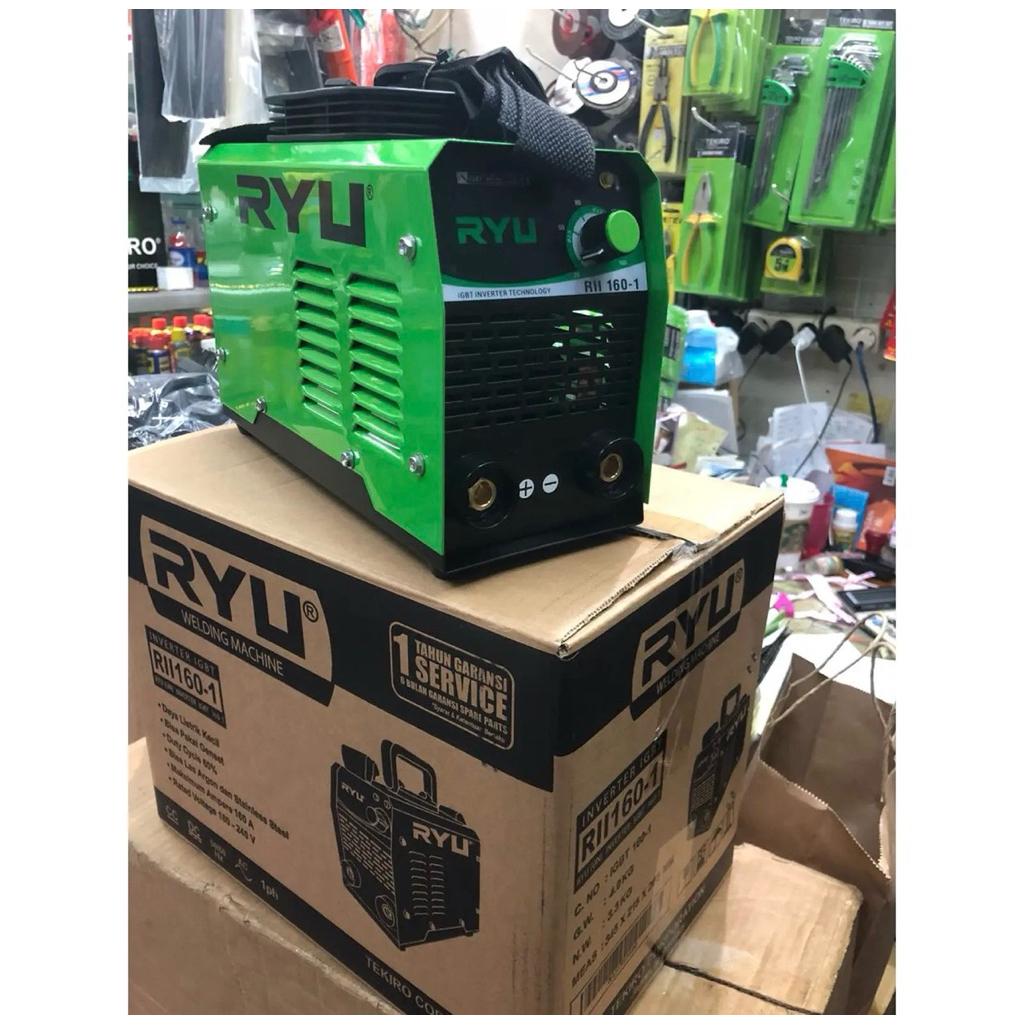 TRAVO MESIN LAS RYU 200mma / inverter mesin las Ryu 200amper