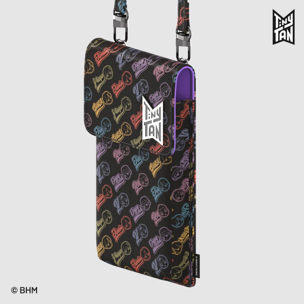 official BTS tinytan phone bag