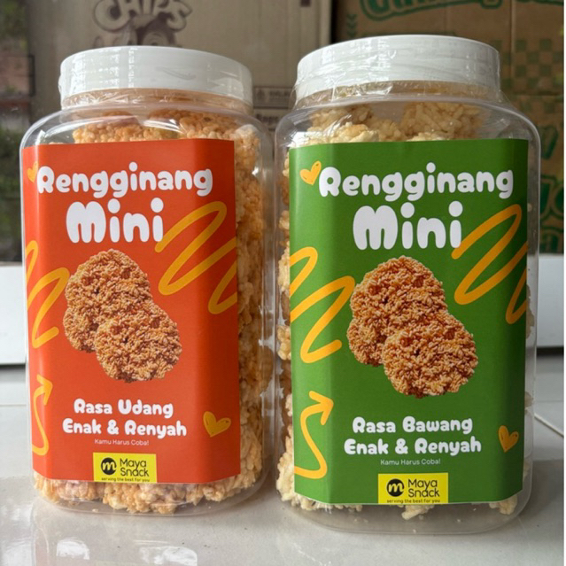 SNACK TOPLES RENGGINANG MINI TOPLES 2L RENGGINANG BAWANG & UDANG