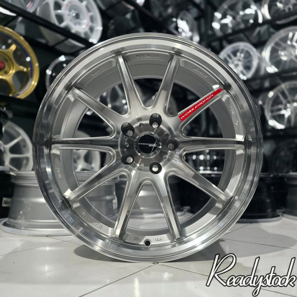 velg work zr10 flow forming ring 18 lebar 8,5 pcd 5x114,3 velg mobil ring 18 pnp mobil Innova reborn