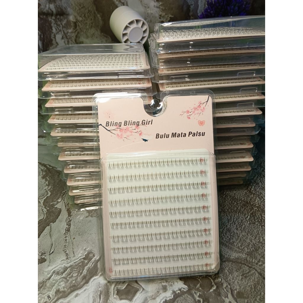 Bulu mata 0,6 tempat besar bling bling girl