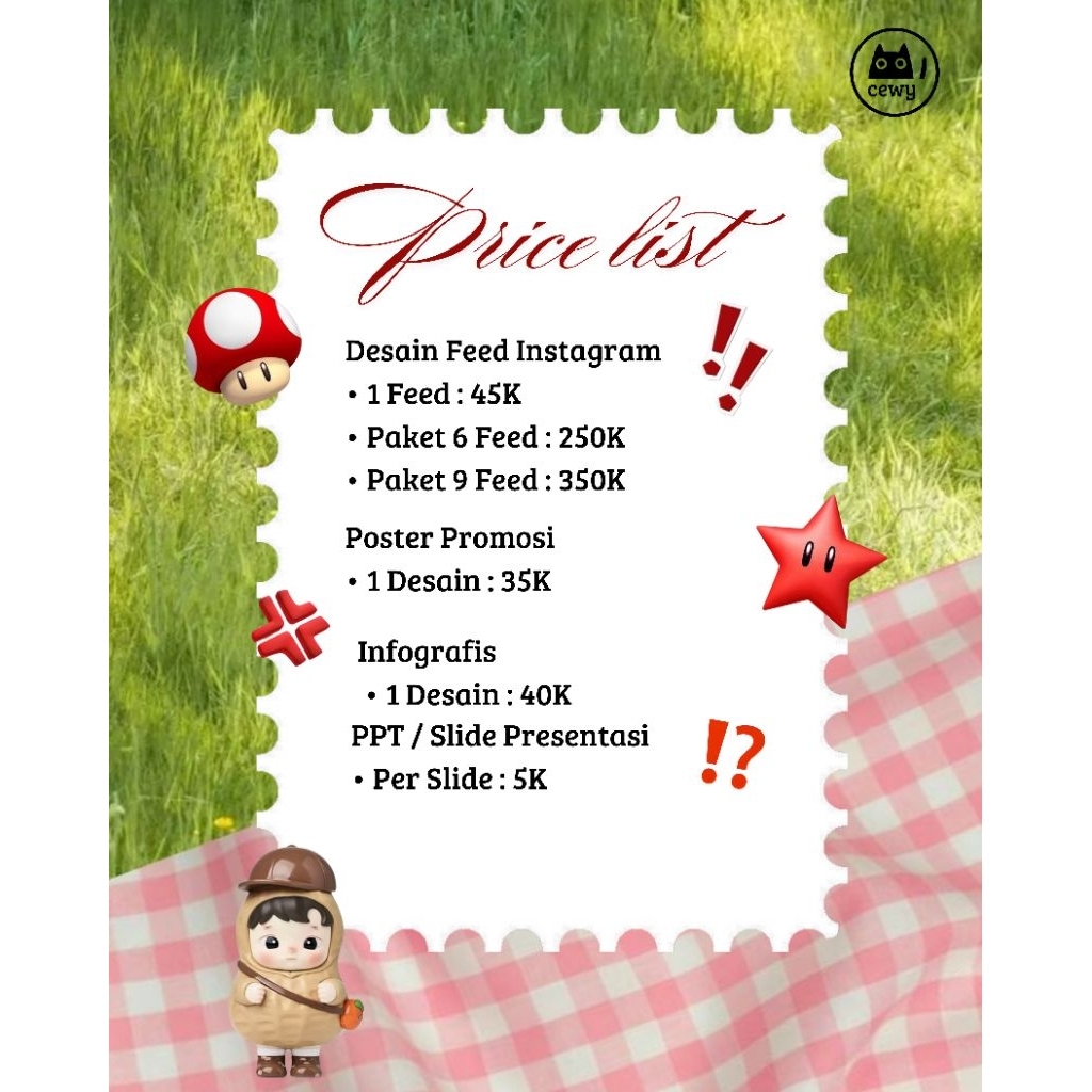 Jasa Desain Feed Sosial Media & Desain Grafis