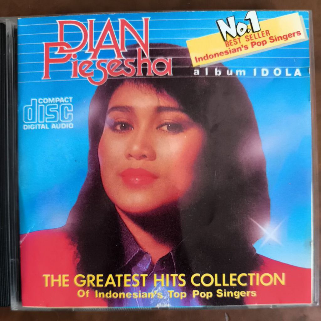 CD Musik DIAN PIESESHA No. 1 Best Seller Indonesian's Pop Singers APA SALAHKU