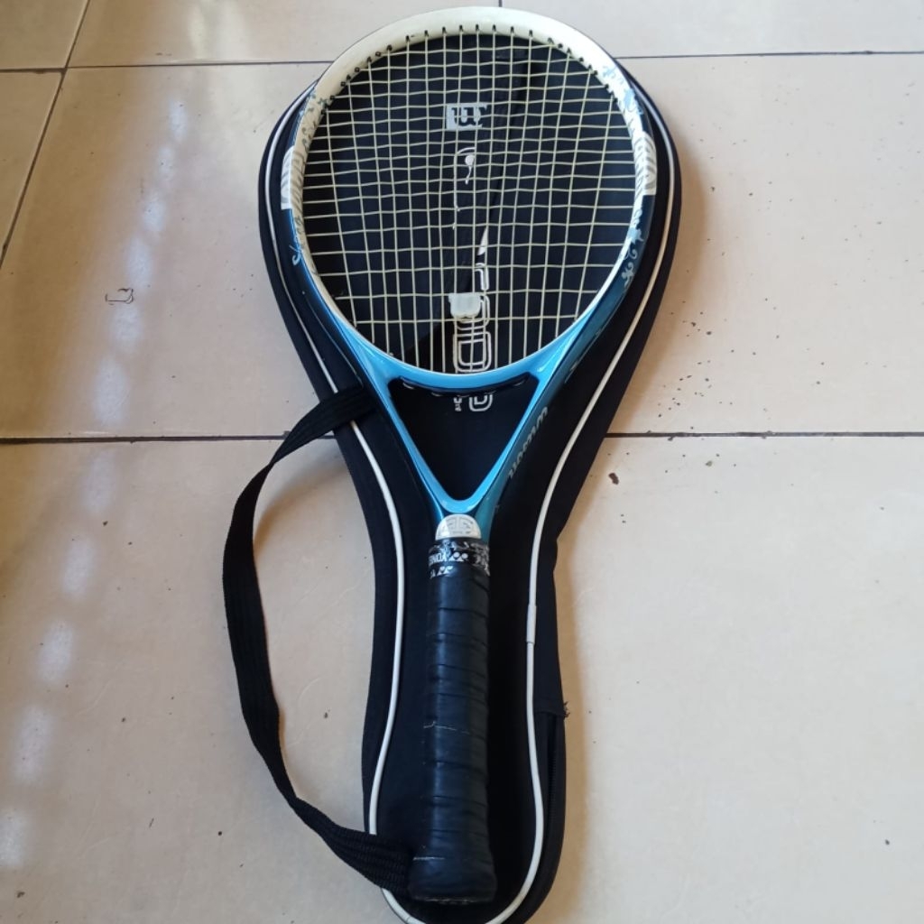 Raket tenis wilson ncode w2 blue shadow original